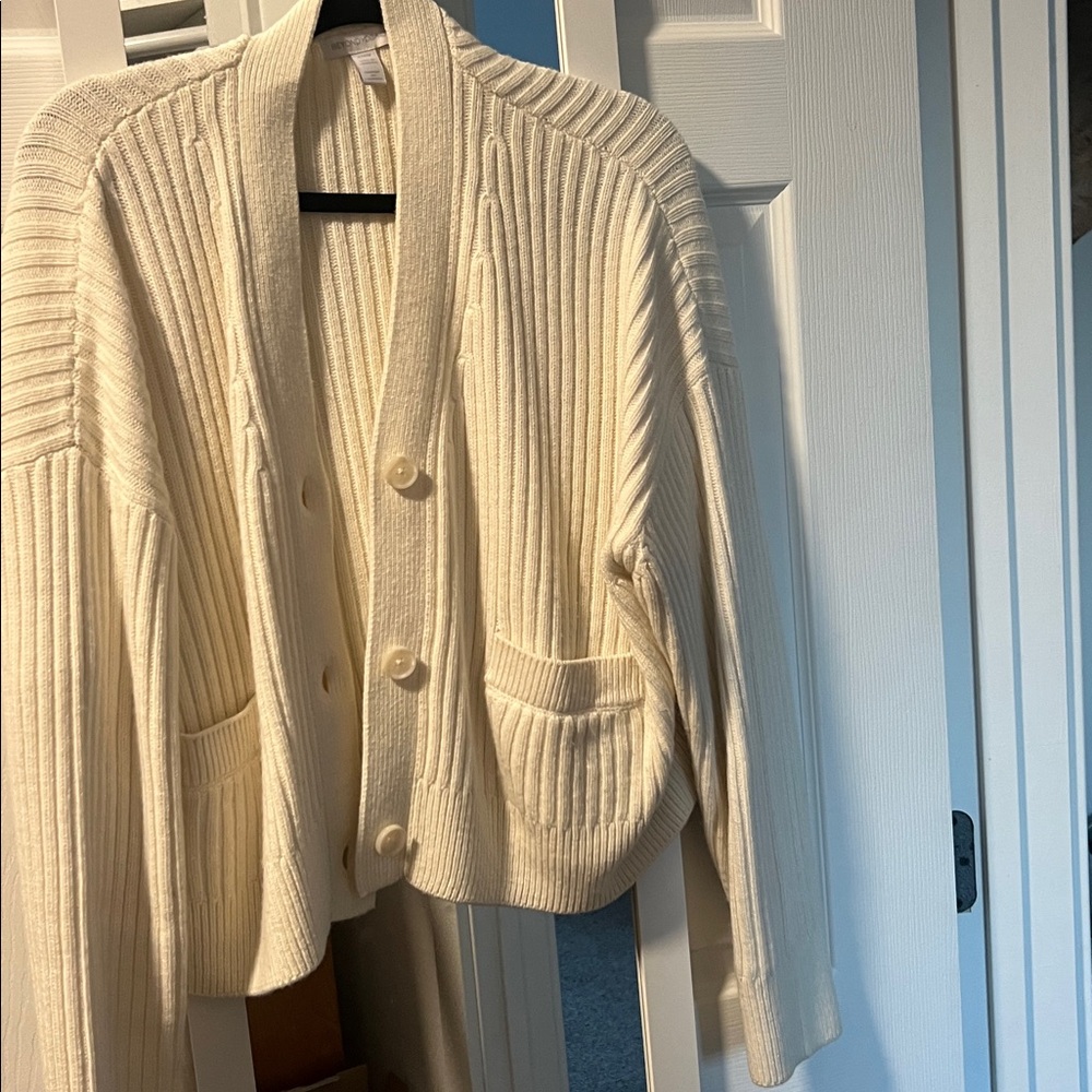 Beyond Yoga Luxe Ribbed Cardigan Medium